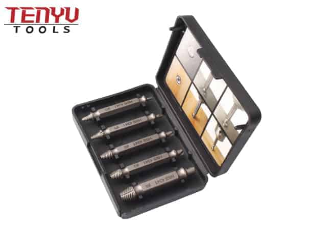 HSS 4341 Factory Speed Out Extractor de tornillos dañados para tornillos o pernos de cualquier tamaño