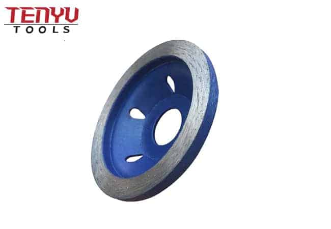 Heat Treatment 4 Inch Turbo Rim Diamond Cup Wheels for Concrete and Stone Ceramics Marble Tile Grinding