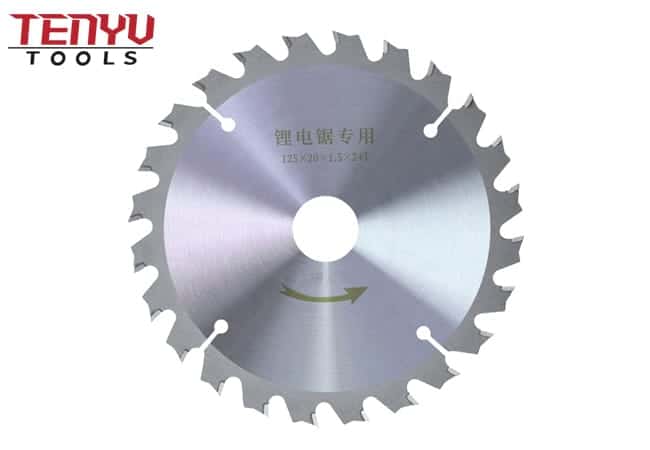 Li-ion Battery Cordless Saw Accessories Super Thin Light TCT Wood Circular Saw Blade for Wood Cutting