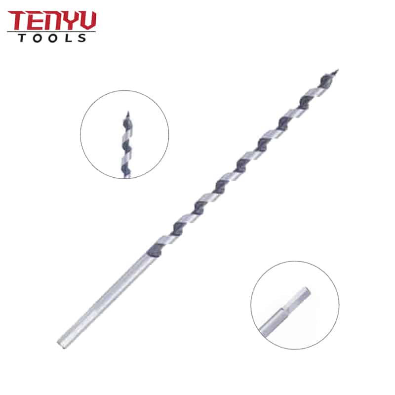 extra long hex shank tree stump drill bit wood auger drill bit for wood plastic drywall drilling