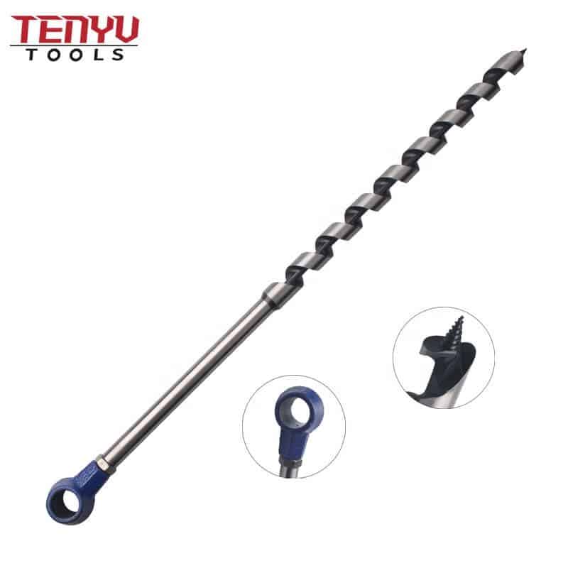 hand use scotch eye pattern wood ring auger drill bit for survival camping bushcraft wood drilling