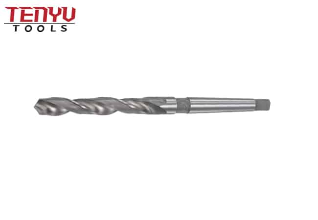 13mm twist drill bit with mt1 morse taper shank, 95mm flute length high speed steel