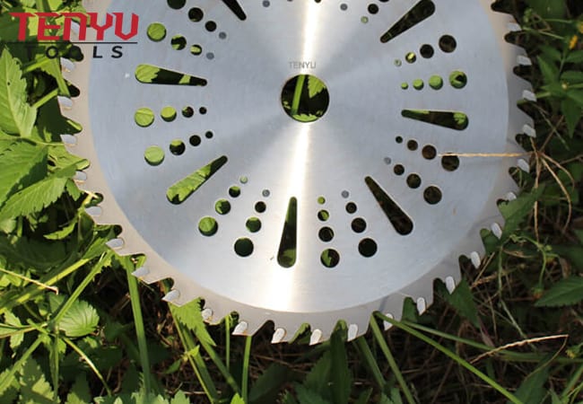 9inch 40t weed eater brush cutter grass cutting blade for thick weeds and brambles1