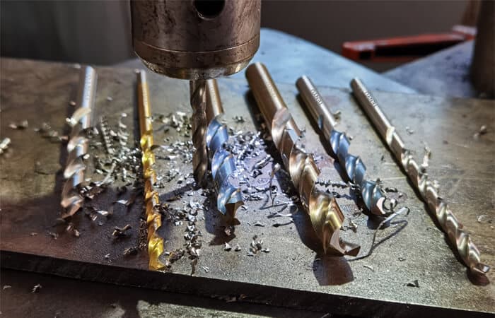 cobalt drill bits for hard metal drilling