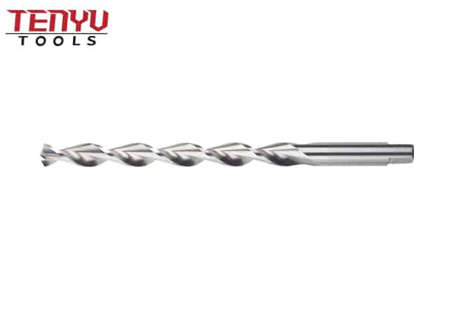 cutting tools 13402 parabolic taper length drill bits, high speed steel, bright finish, 135 degree split point, 21 64 size