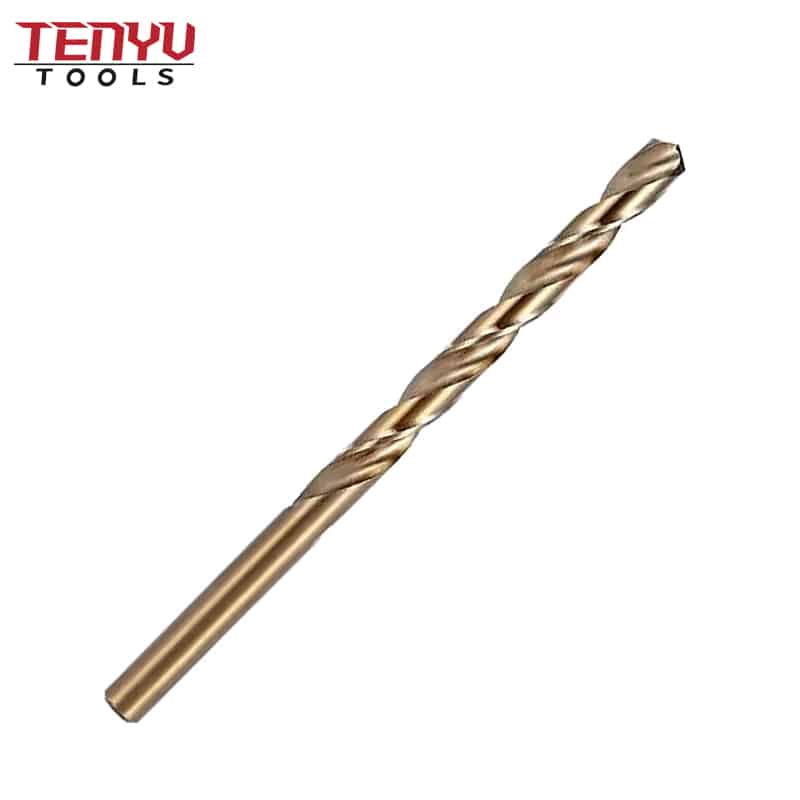 din338 m35 material co5% hss brocas de cobalto para metal duro