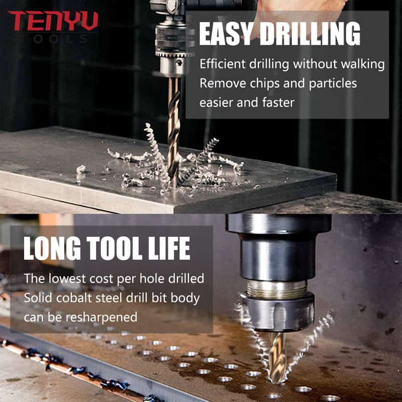 drill bits for metal stainless steel drilling