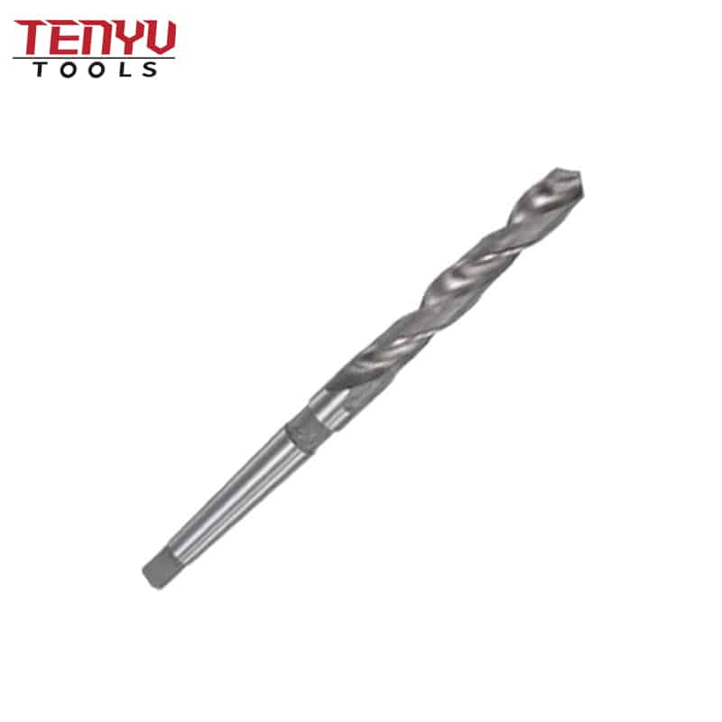 13mm twist drill bit with mt1 morse taper shank, 95mm flute length high speed steel