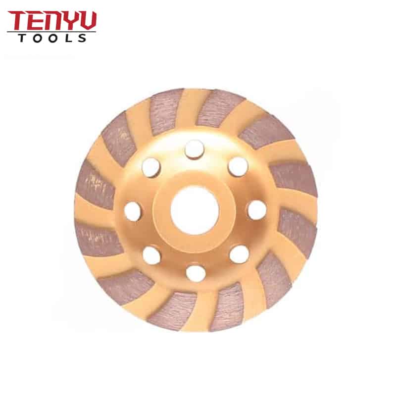 5 inch diamond segment grinding cup wheel disc grinder concrete granite stone saw blade