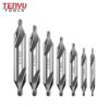 7 pieces m2 high speed steel 60 degree angle centre drill bits set tools
