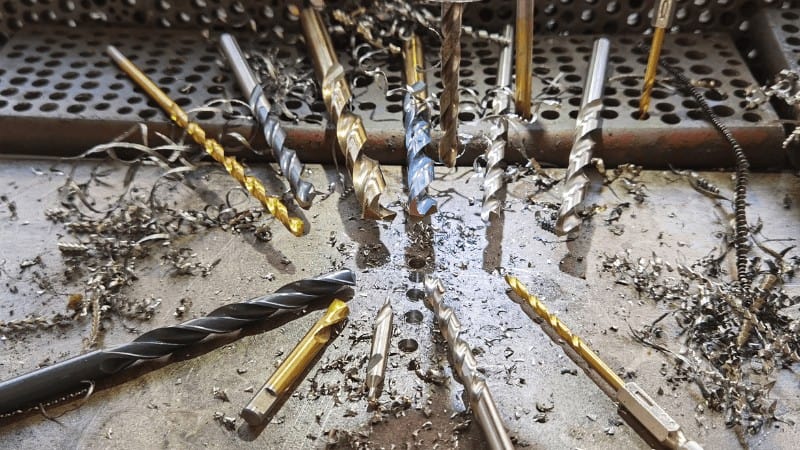 Kobalt-Bits für gehärtetes Metall