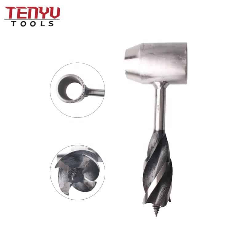 hand bushcraft scotch eyed wood drill auger bit perfect for diy woodworking and survival