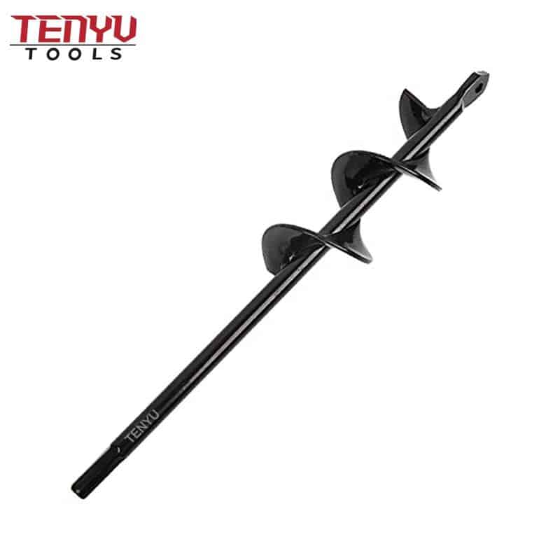 home yard garden ground grass earth land power digging holes tool spiral auger drill bit farm planting