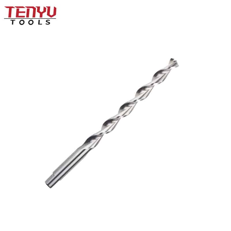 taper length drill bits hss bright finish, 135 degree split point 21 64″ size