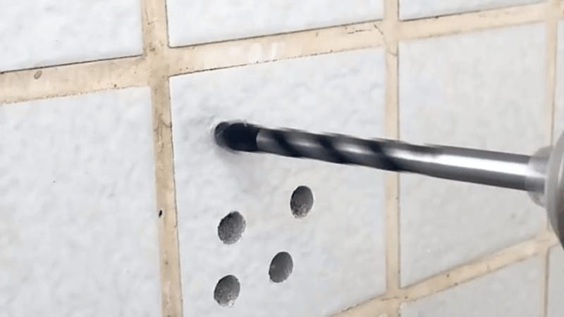 tile drill bit for tile wall drilling