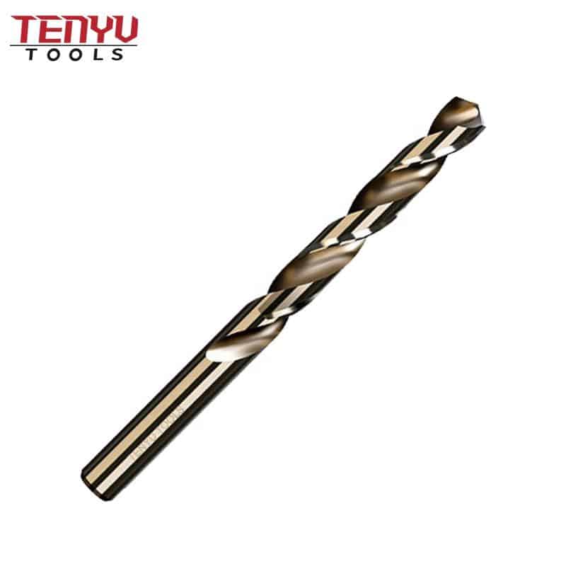 hss tamamen taşlanmış en iyi m35 metal ve paslanmaz çelik spiral matkap uçları