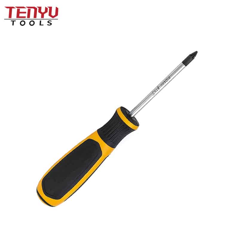 pozidriv dual material screwdriver