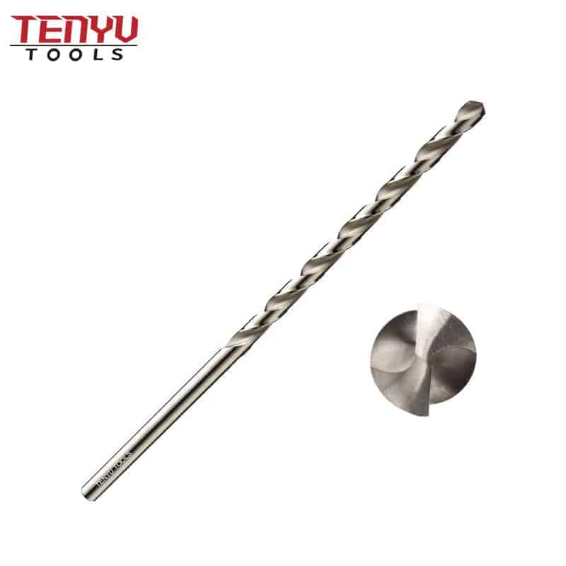 hss din340 extra long sheet metal copper aluminum twist drill bit