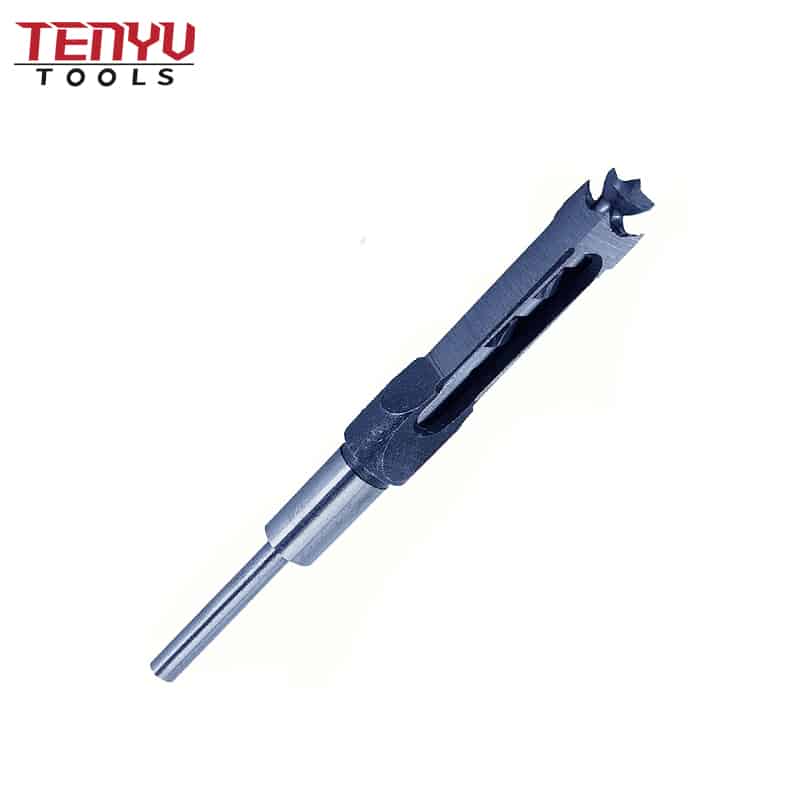 wood square hole mortise chisel drill bit 34 in. for square hole drilling