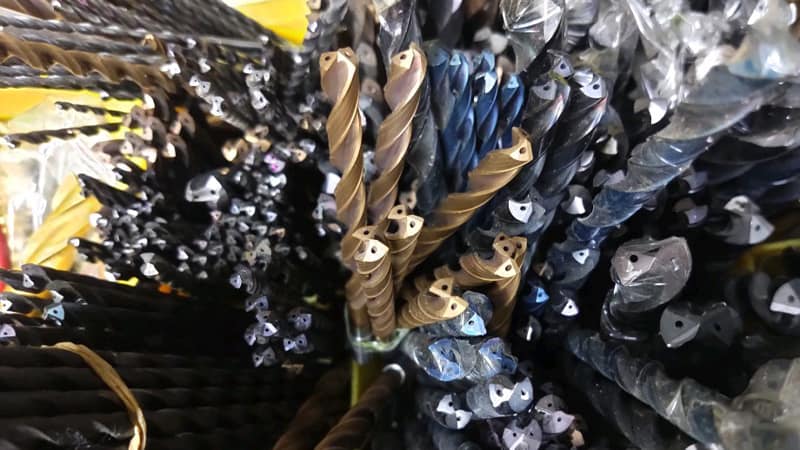 tungsten carbide drill bits to take a professional for sharpening