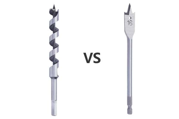Auger Bit vs Spade Bit