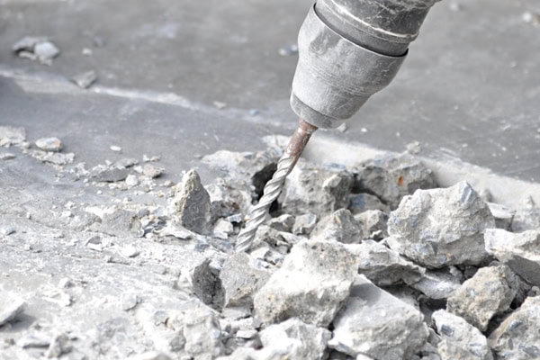 Drilling into Brick or Concrete Tips