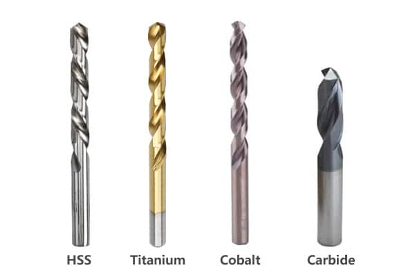 HSS vs Titanium vs Cobalt vs Carbide
