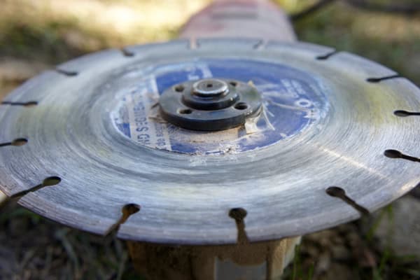 Close-up of Diamond Blade Segment