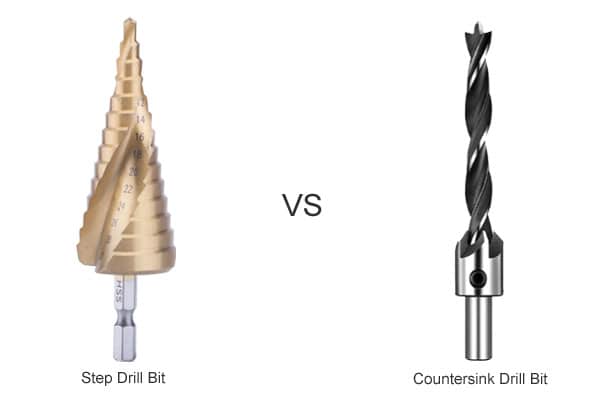Comparison of Countersink and Step Bits