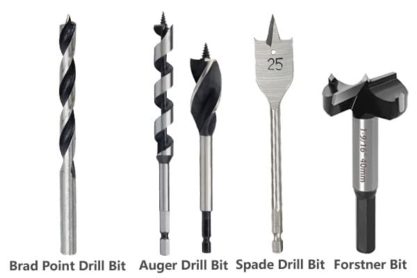 Drill Bit Types for Woodworkings