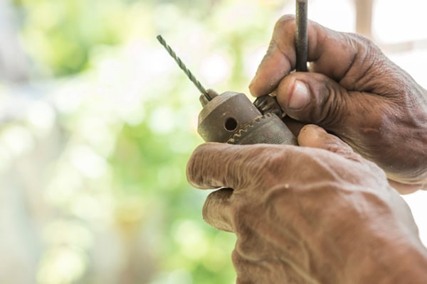 Replace Drill Bit