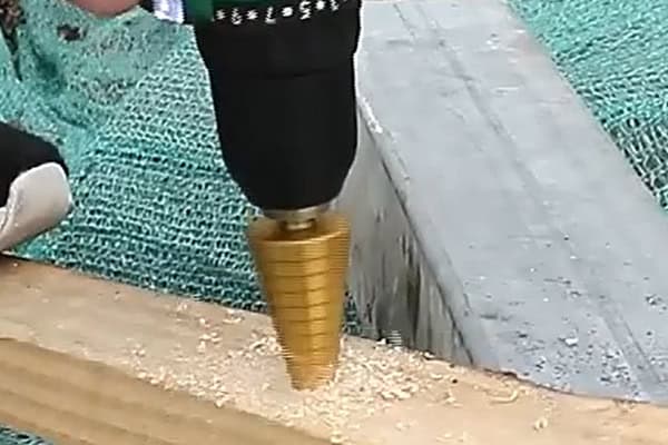 Step Bit for Wood Drilling