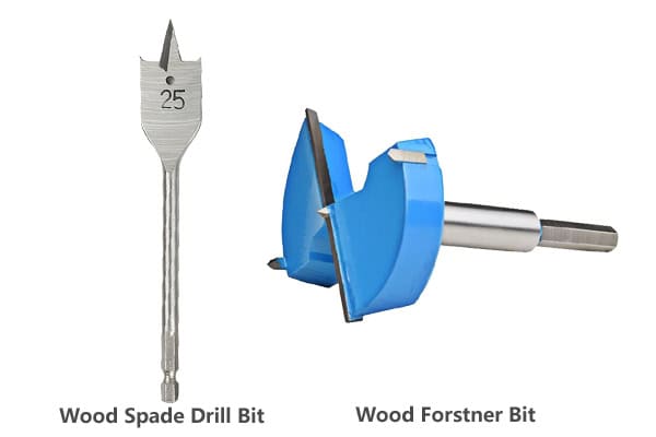 Wood Spade Bit vs Wood Forstner Bit