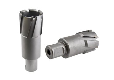 tct annular broach hole cutter magnetic core drill bit with weldon shank