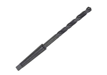 65mm flute length hss black oxide mt1 morse taper shank twist drill bit