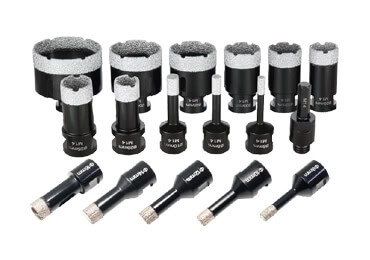 best diamond coated porcelain tile granite quartz glass hole saw core drill bits
