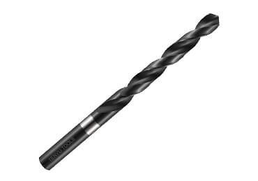 fully ground 135 degree split point black oxide metal drill bits with white ring
