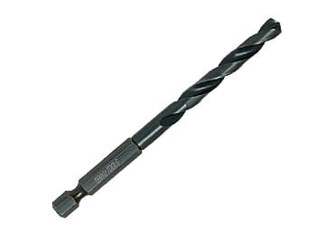 quick change hex shank din338 jobber length metal aluminium iron hss twist drill bit