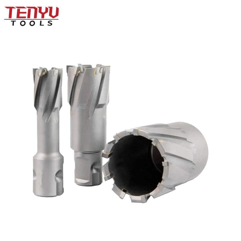 tct annular cutter universal one touch shank broach cutter slugger core drill bits