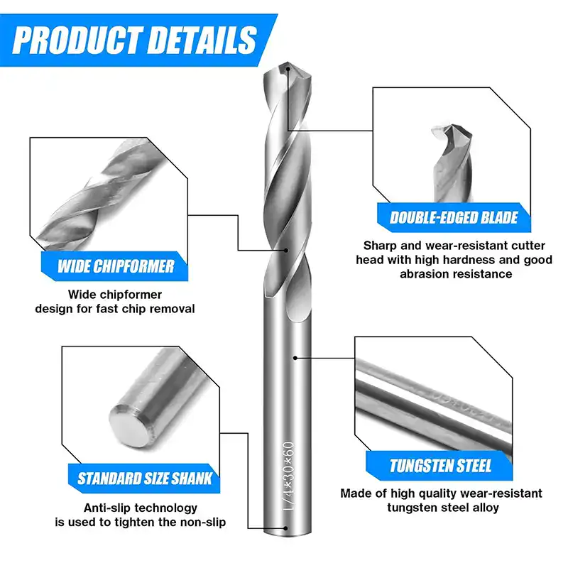 carbide drill bits hardened steel5
