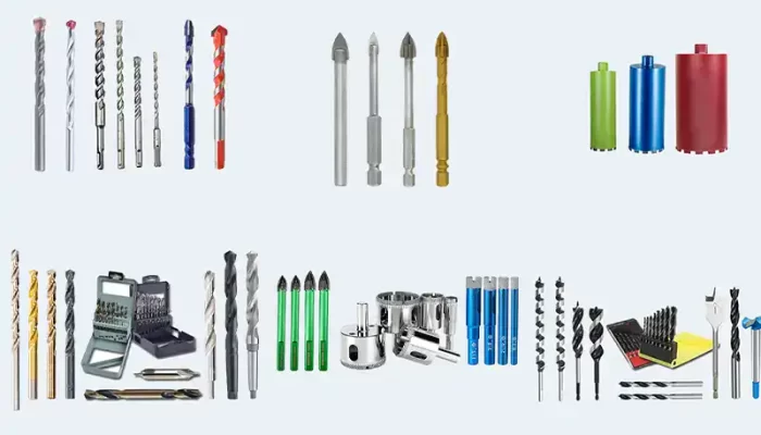 types of drill bits hardware tool 25