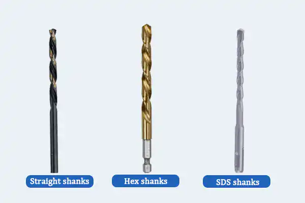 Types of Shanks hardware tool