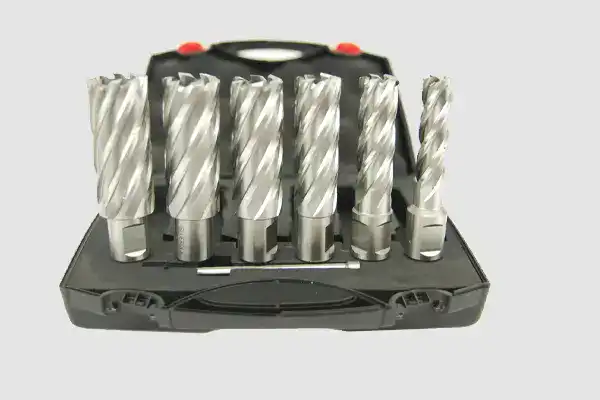 Milwaukee Annular Cutter Set Milwaukee annular cutters in portable kit