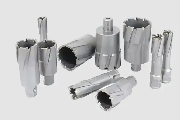 Hougen Annular Cutters hougen annular cutters neatly organized in case