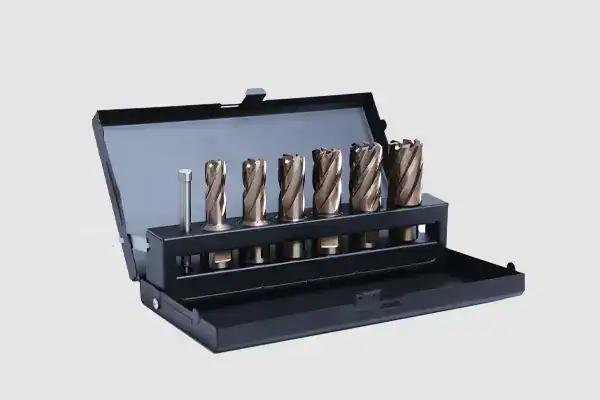 Fein Slugger Annular Cutters in Action fein slugger drill bits in steel beam