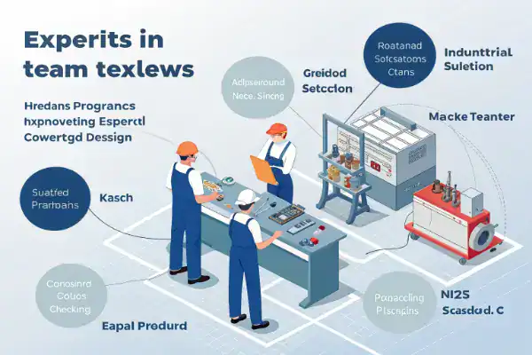 Engineering R&D Talent Houxiang Town engineers discussing new carbide drill design