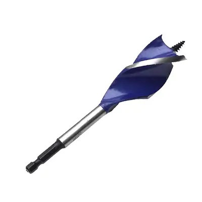 3pcs hex shank woodworking auger drill bit set with double blasted card package for smooth wood drilling 3
