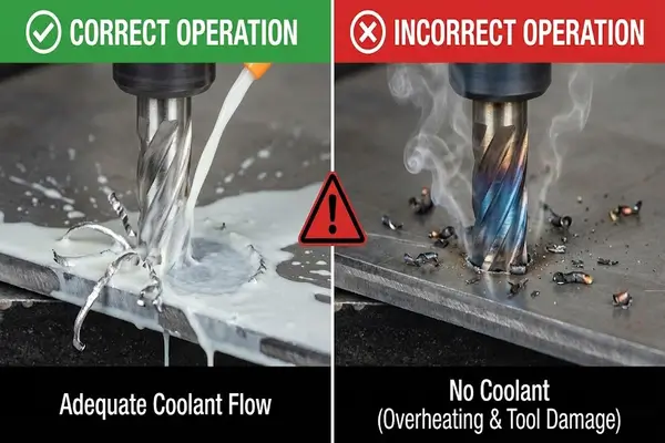 Annular Cutter Run-out Test Factory QC Runout Test Annular Cutter