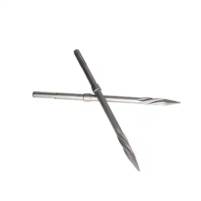 sds max chisel with star point twist tip and extra wedges for increased stone masonry breakout 4