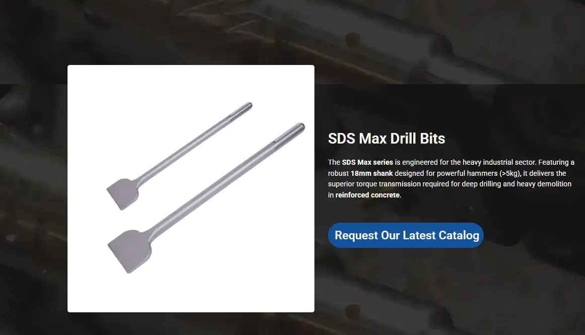 sds plus shank point and flat chisel cranked chisel set with carbide tipped for sds rotary hammer for drilling concrete tile 22
